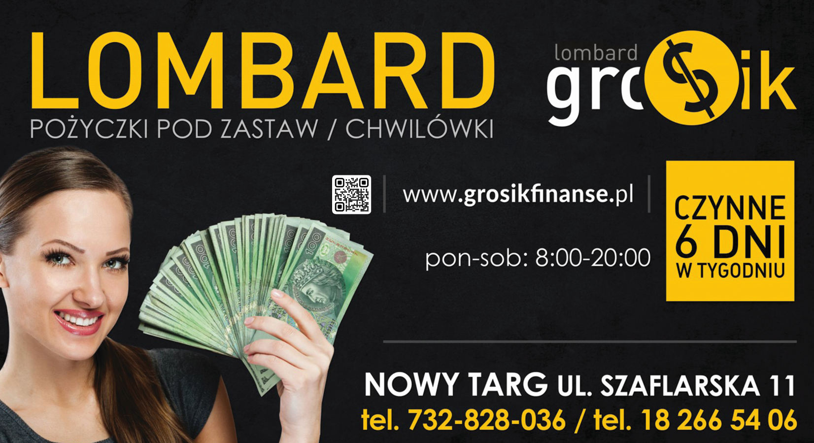 Grosik Finanse - lombard, komis, pożyczki -